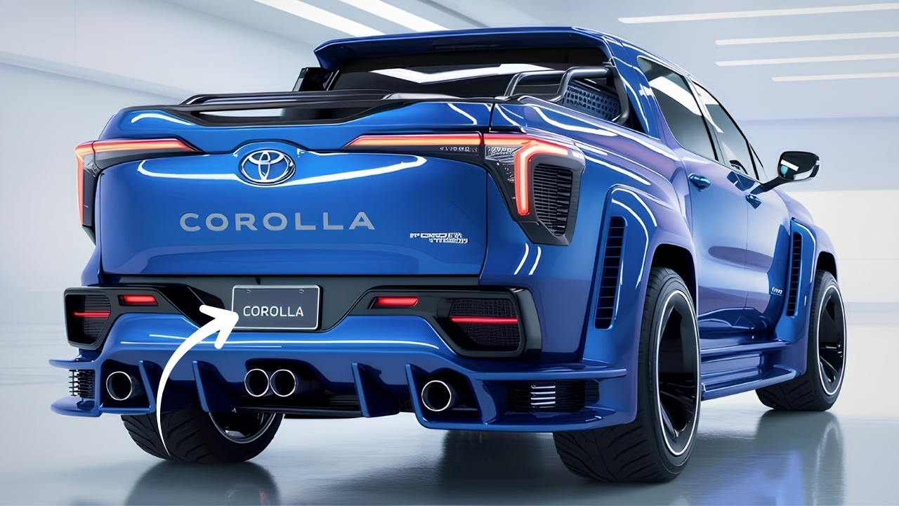 2026 Toyota Corolla Pickup Mini truck